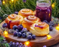 Пазл Булочки с вареньем 