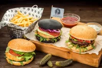 Пазл Бургеры