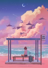 Пазл Bus Stop