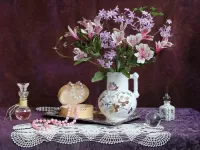 Пазл Бусы и цветы