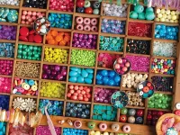 Пазл Бусинки