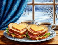 Пазл Бутерброды