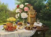 Пазл Чаепитие