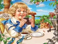 Пазл Чаепитие 