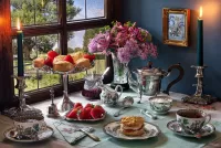 Пазл Чаепитие