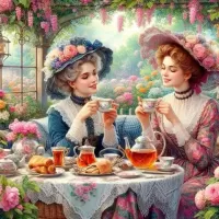 Пазл Чаепитие