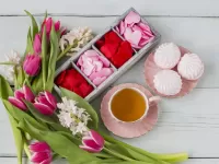 Пазл Чай и зефир