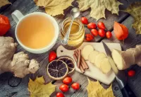 Пазл Чай с имбирём 