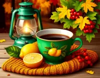 Пазл Чай с лимоном 