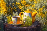 Пазл Чашка чая