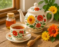 Пазл Чашка чая