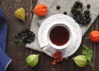 Пазл Чашка чая