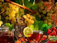 Пазл Чай и ягоды