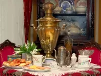 Пазл Чай из самовара