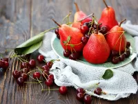 Пазл Черешня и груши