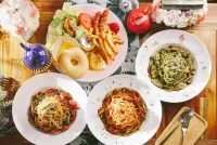 Пазл Четыре блюда