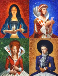 Пазл Четыре дамы