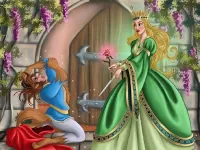 Пазл Чудовище и колдунья