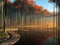 Пазл Чужепланетный лес