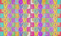 Пазл Colorful love