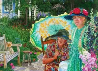 Пазл Дамы с собачкой