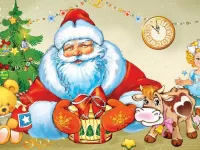 Пазл Дед Мороз 