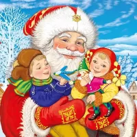 Пазл Дед Мороз