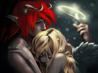 Пазл Демон и ангел