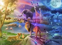 Пазл День и ночь