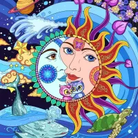 Пазл День и ночь