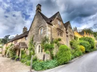 Пазл Деревенские дома