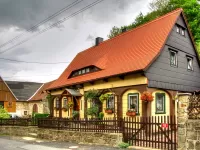 Пазл Деревенский коттедж