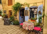Пазл Деревенское кафе