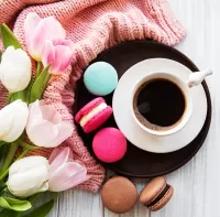 Пазл Десерт к кофе