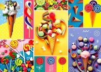 Пазл Десерты