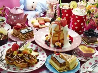 Пазл Десертный стол