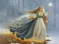 Пазл Девушка-весна