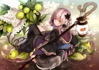 Пазл Девушка и рыбы