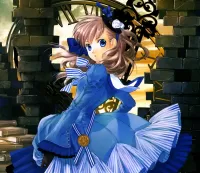 Пазл Девушка и время