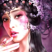 Пазл Девушка с тату