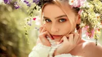Пазл Девушка в цветах