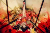 Пазл Девушка в углу