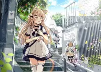 Пазл Девушки-кошки