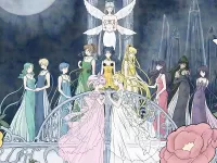 Пазл Девушки под Луной