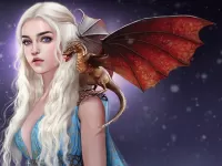 Пазл Дейенерис и дракон