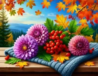 Пазл Дыхание осени