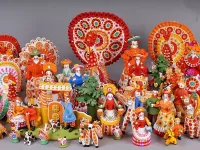 Пазл Дымковская игрушка