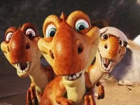 Пазл Динозаврики