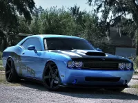 Пазл dodge challenger