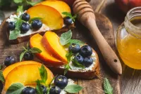 Пазл Дольки персика